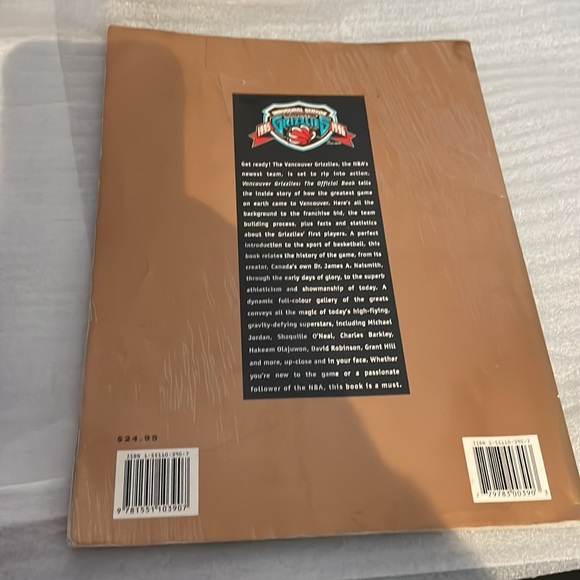 Vancouver Grizzlies: The Official Book, Smith, Doug Paper Back - Picture 3 of 12
